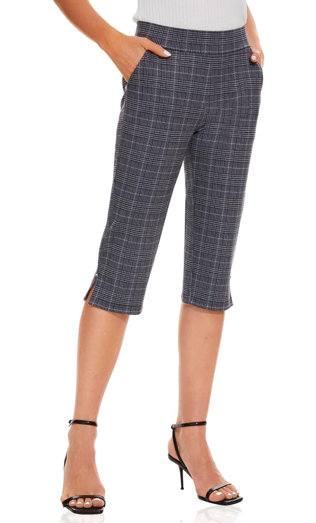 High Waisted Capri Pants