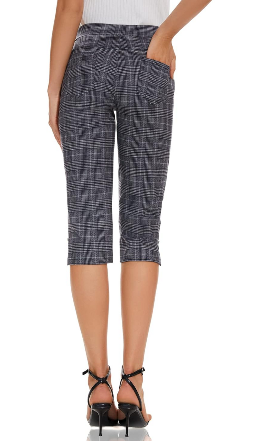 High Waisted Capri Pants
