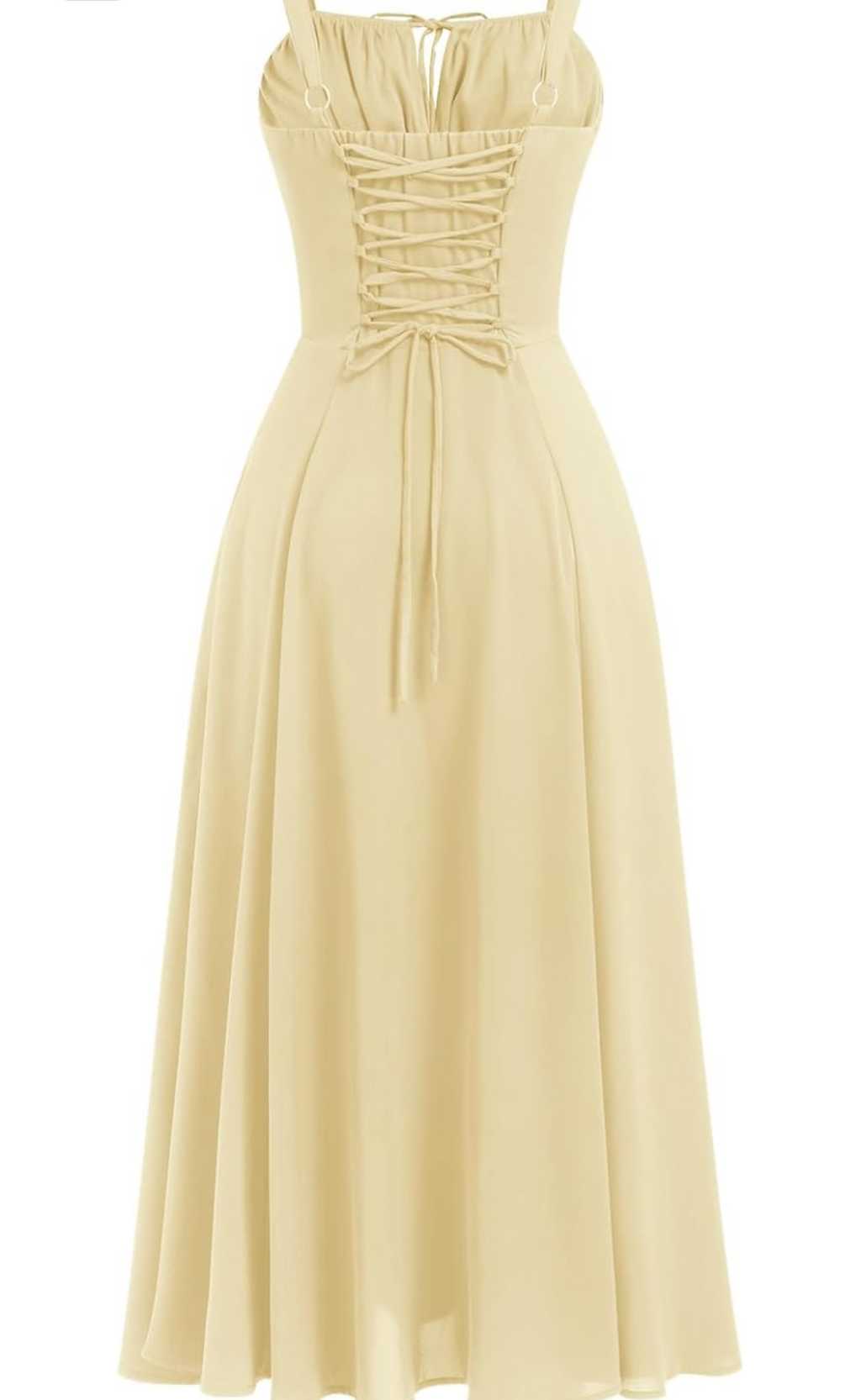 Women Corset Midi Dress