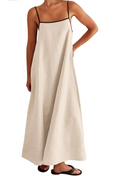 Linen Maxi Dress