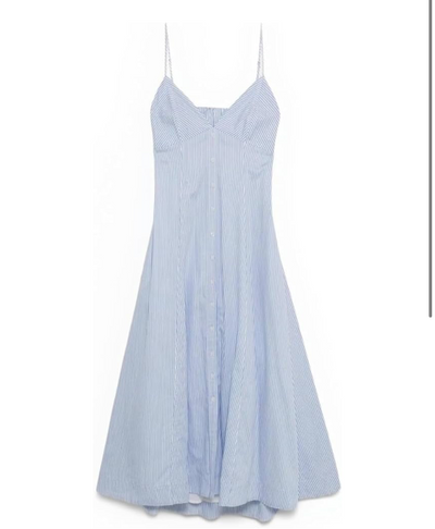 Simkai Honor Cotton Midi Dress