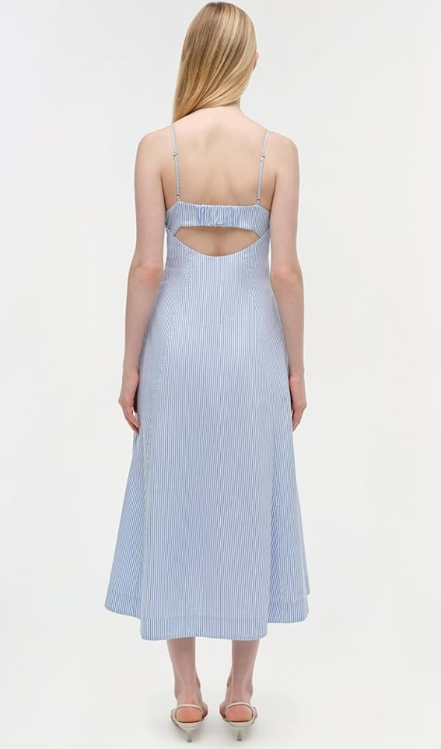 Simkai Honor Cotton Midi Dress