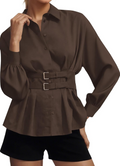 Women's Peplum Tunic Top