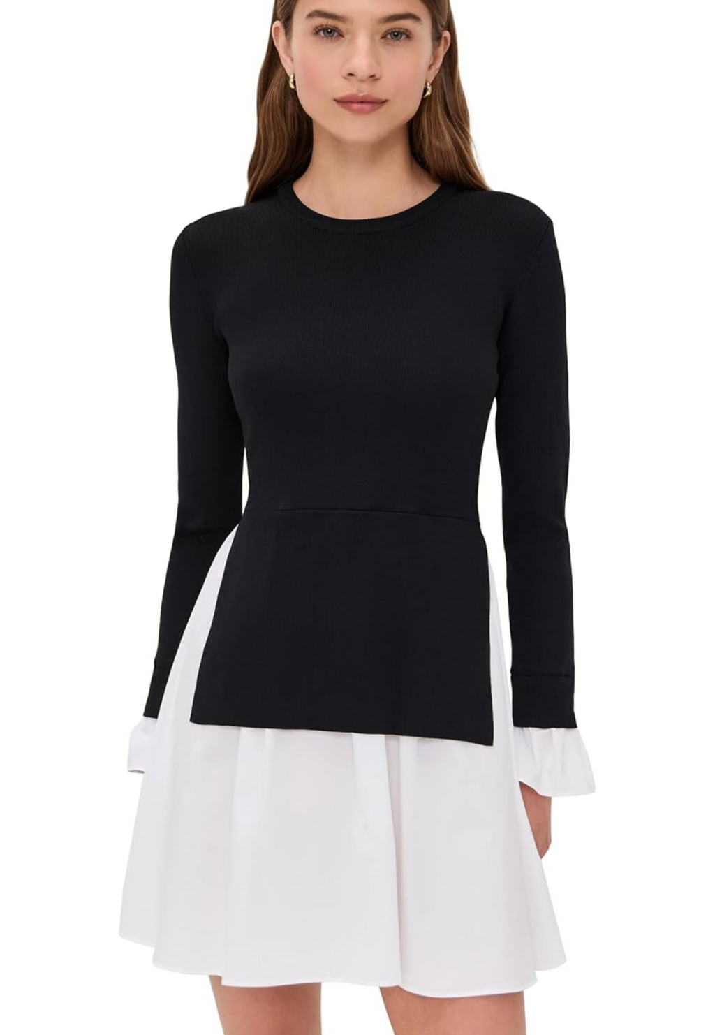 English Factory Women's Knit Combo Dress