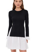 English Factory Women's Knit Combo Dress