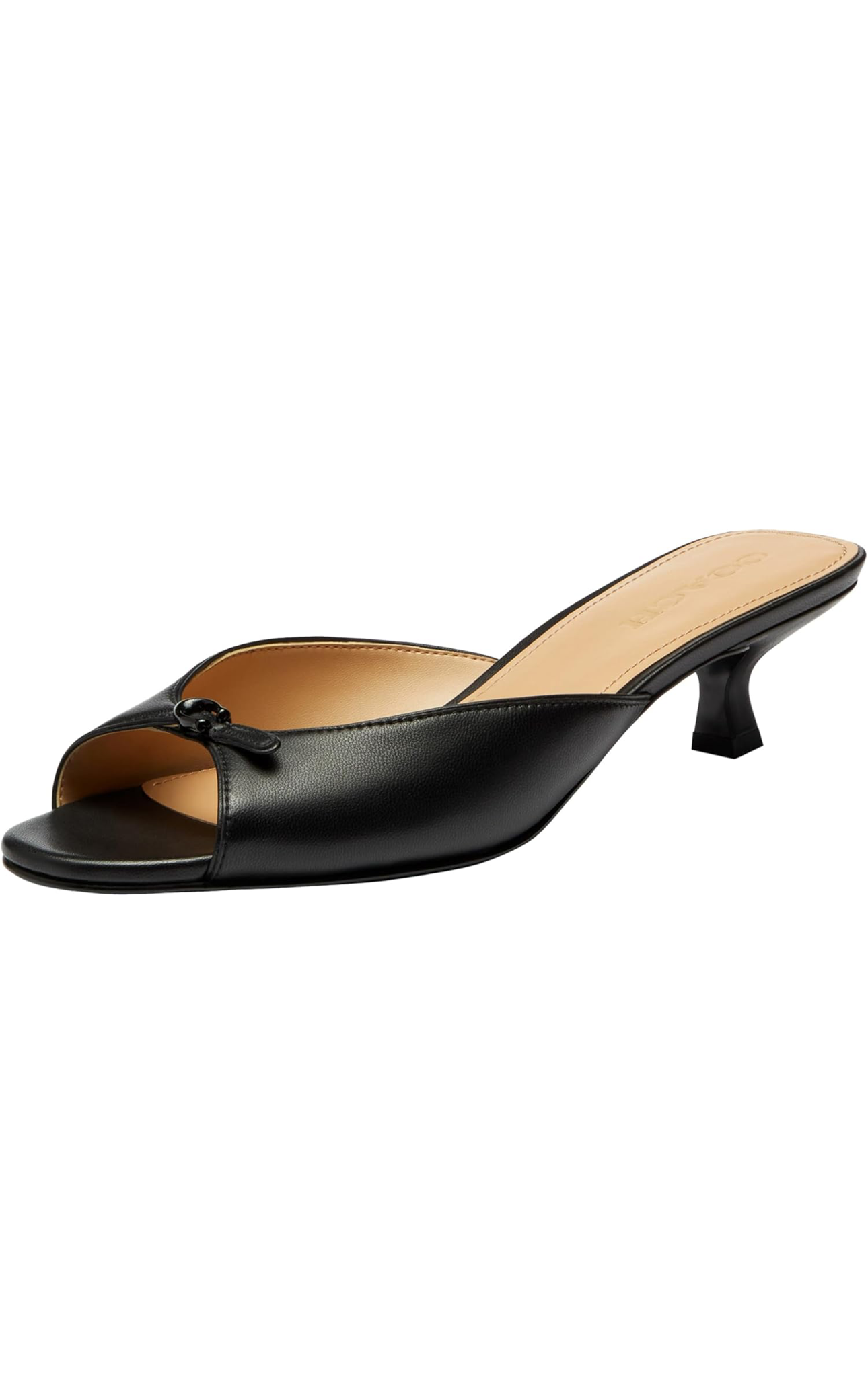COACH Women's Kitten Heel Sandal