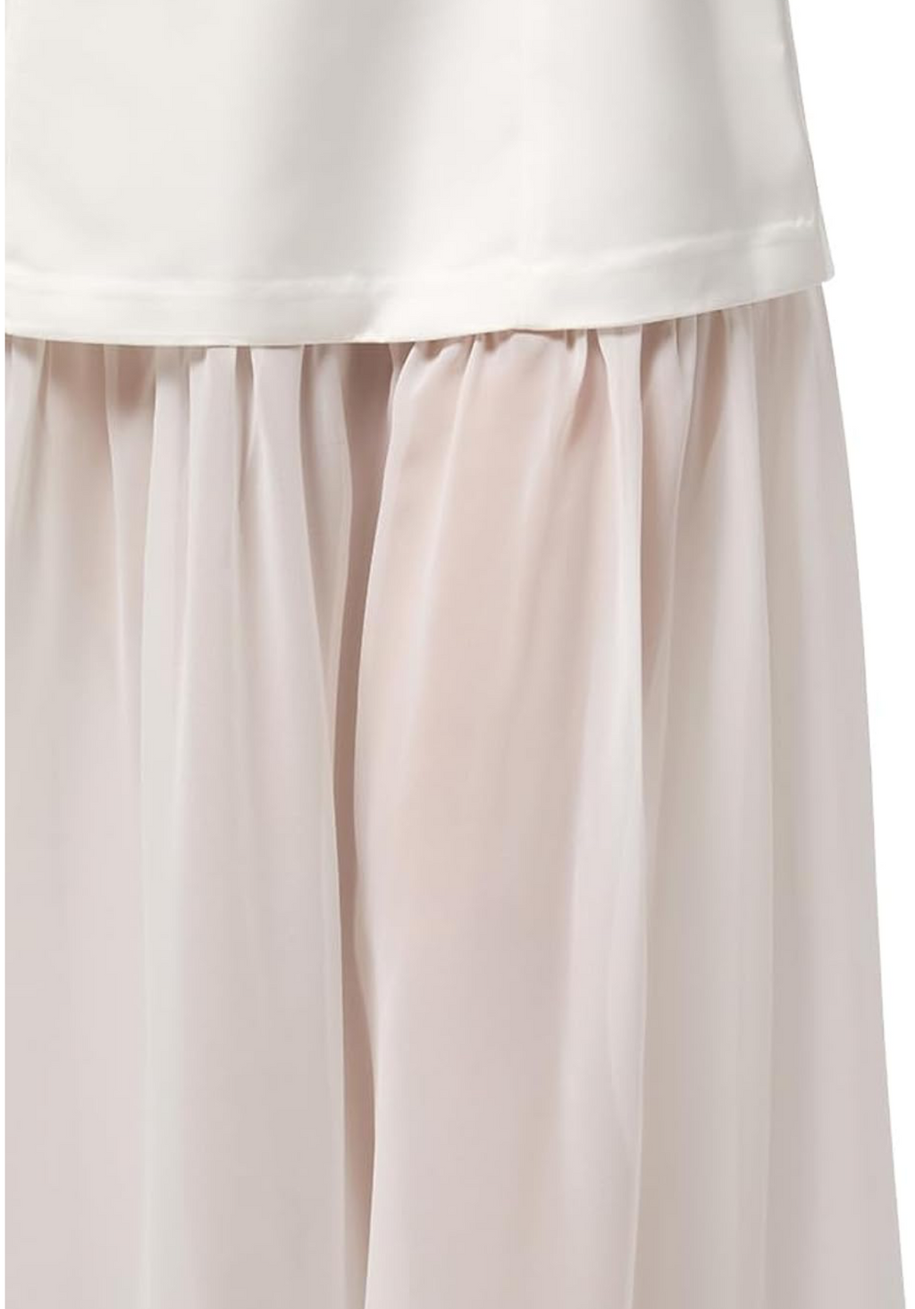 WEWOREWHAT Corset Sheer Maxi Dress