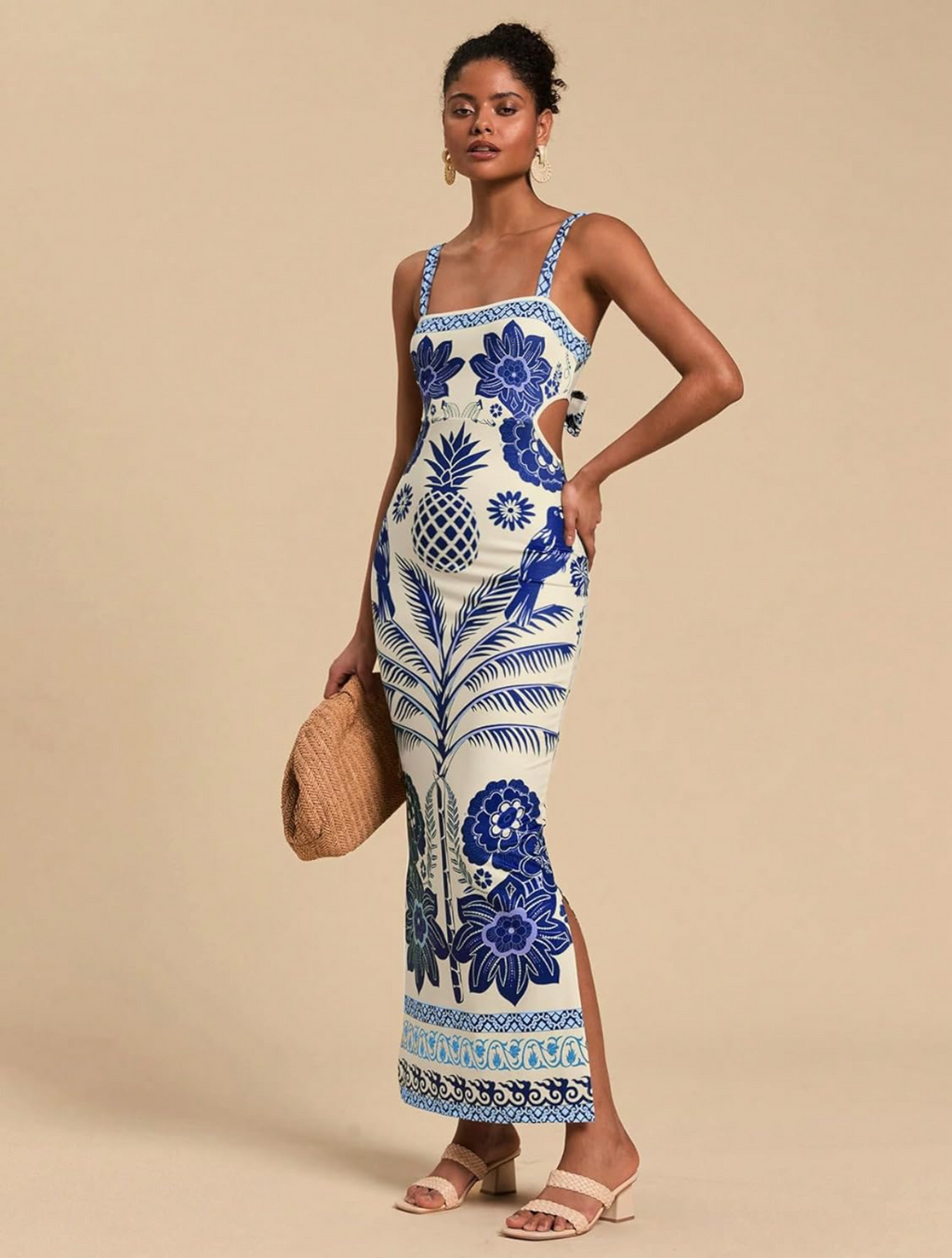 Tropical Maxi Dress