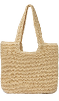 Straw Beach Tote