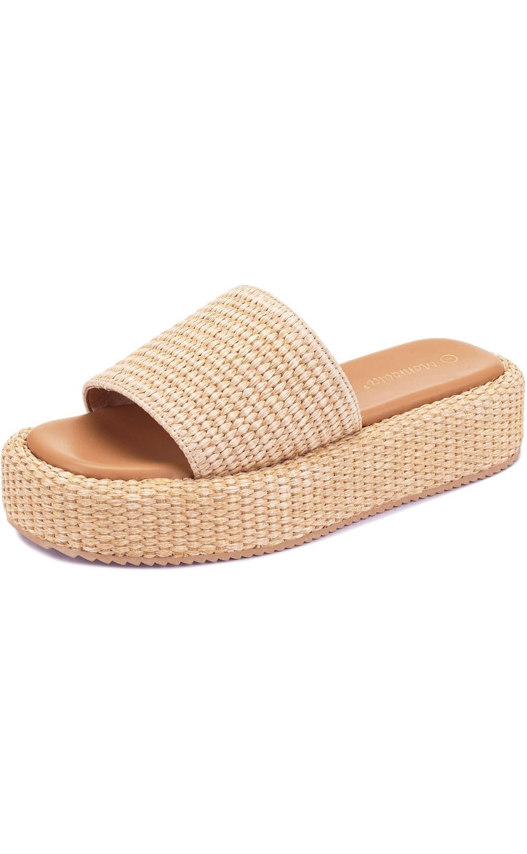 Raffia Espadrille Slides